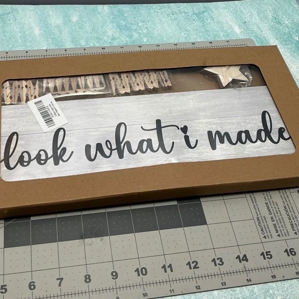 Look What I Made Family Picture Frames Collage Wall Decor Gray‎ Rustic